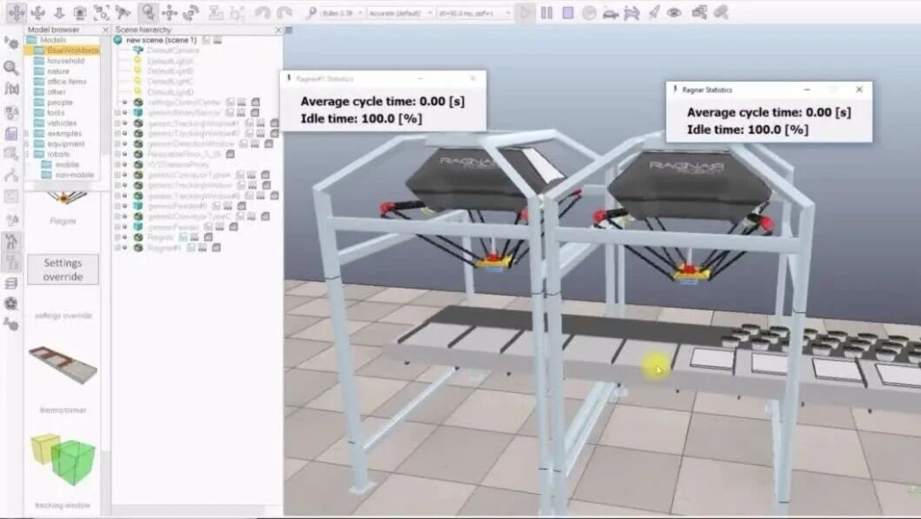 機器人運動控制數字孿生平臺